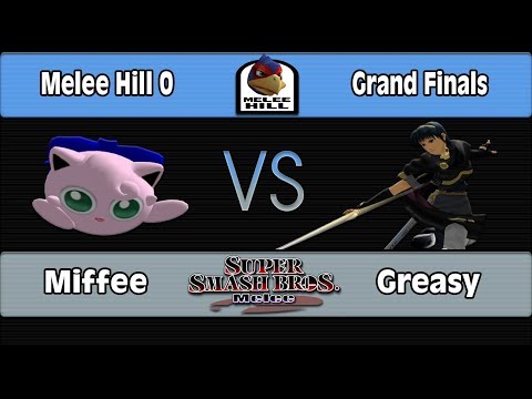 Melee Hill 0: Miffee (Puff) Vs. Greasy (Marth) - Grand Finals