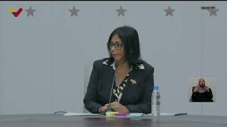 Delcy Rodríguez recibe delegación del Dpto de Energía EE.UU. y al subsecretario Kyle Haustveit