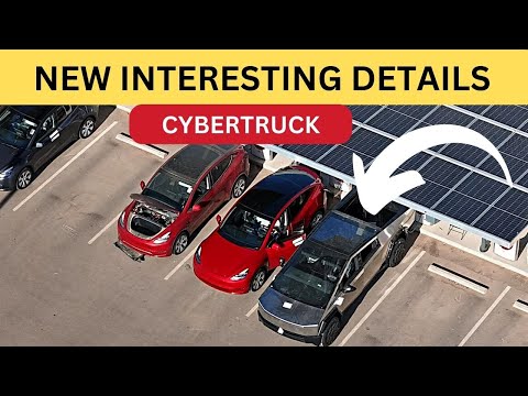 Tesla Cybertruck Charging Video at Giga Texas Shows Unique Frunk Detail