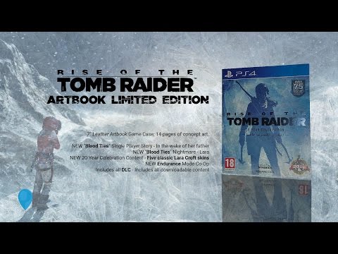 Sony „Square Enix Rise of the Tomb Raider“: 20 metų šventės leidimas PS4 video