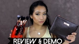♡ Party Queen Beauty Makeup Brush Set Review & Demo ♡