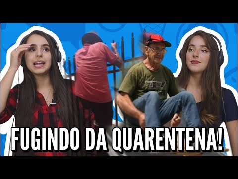 JOVENS REAGEM A IDOSOS FUGINDO DA QUARENTENA - VÍDEOS ENGRAÇADOS