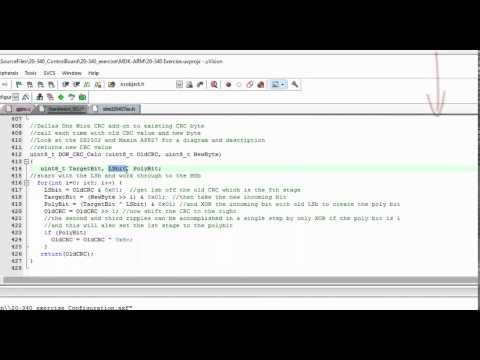 {8} Dallas One-Wire Part 6 DOW CRC concept and code