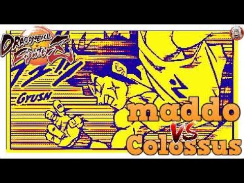 DBFZ maddo vs Colossus - (KidBuu, GokuGT, Yamcha) vs (VegetaSSB, Ten, Super Baby 2)