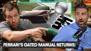 Doug DeMuro Reacts To The Return Of Ferrari's Gated Manual Transmission!