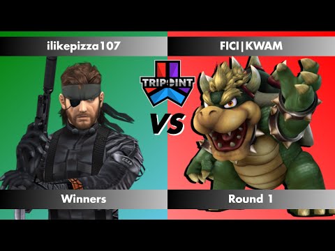 ilikepizza107 (Snake) vs FICI | KWAM (Bowser) - Tripoint Smash 111 - Winners Round 1 - Game 1