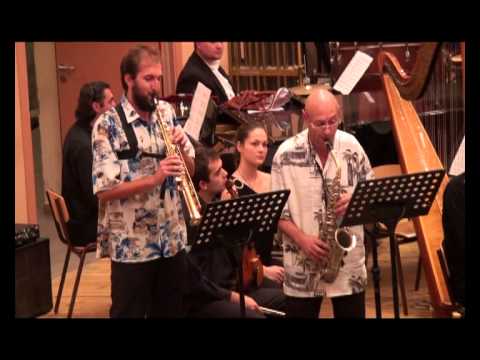 Vasil Belezhkov - 'Bossa Copa' for saxophone quartet and symphonic orchestra