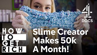 From Making Slime At Home To Making $50,000 A Month! | How To Get Rich | Channel 4