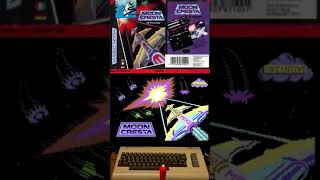 Moon Cresta 1980 ported to C64 1985