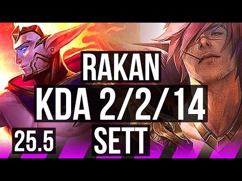 RAKAN & Kai'Sa vs SETT & Ezreal (SUP) | 2/2/14 | KR Grandmaster | 25.5