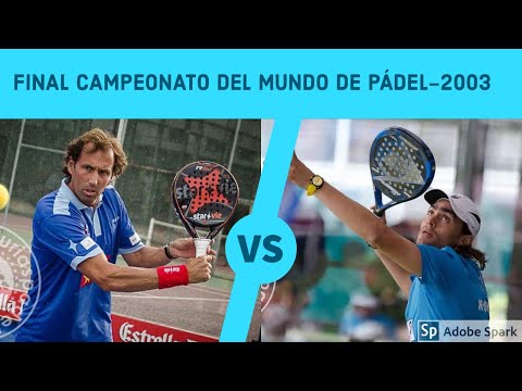 Padel   Final Mundial Open 2006  🎾   [Mieres-Losada VS Auguste-Gutierrez]