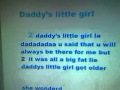 Bored Songs Called Daddys Little Girl Its Stupid I