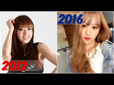 Evolution of Exid (2012-2016)