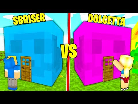 SBRISER CONTRO DOLCETTA Casa SLIME su MINECRAFT!!