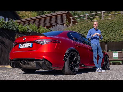 Getting Coffee In The NEW Alfa Romeo GTA!