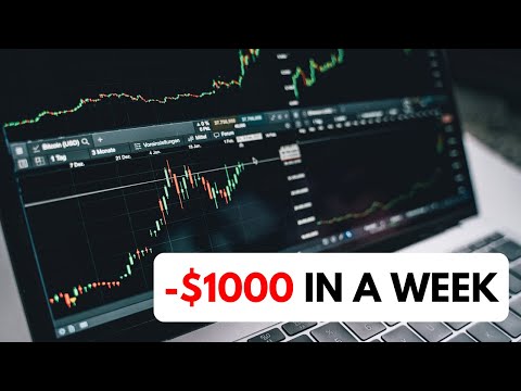 How I Lost Over $1000 in a WEEK.