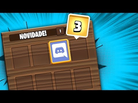 NOVO DISCORD E 3 DECKS DE INSCRITOS NO CLASH ROYALE