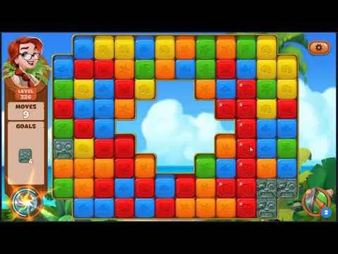 Lost Island Blast Adventure Level 326 - NO BOOSTERS 🏝️ | SKILLGAMING ✔️