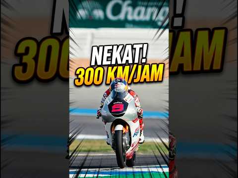 300 KM/JAM!😱 Skill & Nekat Veda Ega Gak Masuk Akal! 🏁 #Shorts #VedaEga #Jerez #Viral