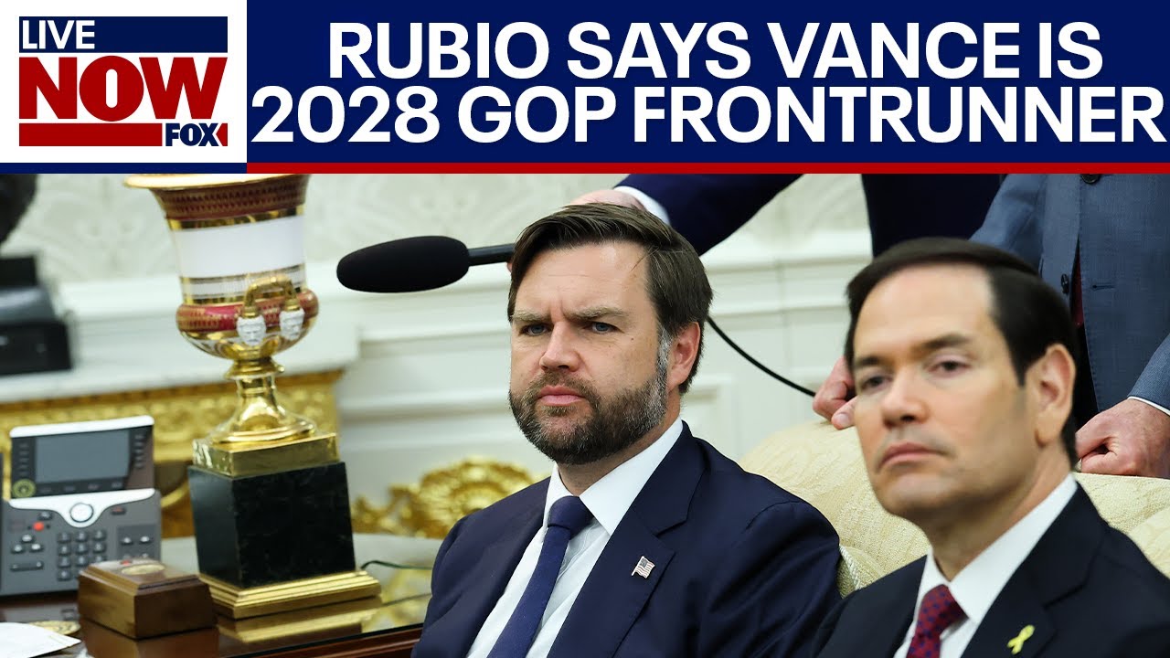 Rubio confides VP Vance is 2028 GOP frontrunner