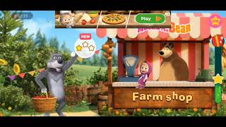 masha and the bear charry shop🍒🏖#mashagame#masha#bear#gamingcumminty#viralvideo