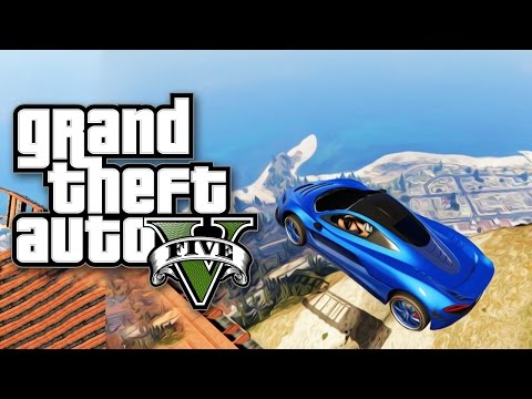 NAJLUDJI WALLRIDE I SKOK SA NAJVECE PLANINE ! Grand Theft Auto V - Lude Trke w/CALE