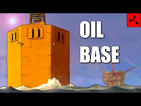 How I Built a Floating Ocean Fortress in Official Rust..