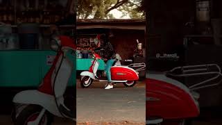 #vintage #girl #lambi #lambretta #chetak #priyascooter #arikomban