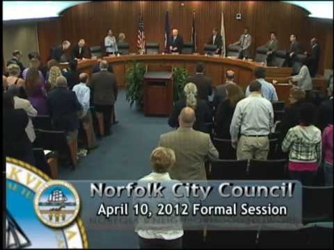 Formal 04/10/12 Session - Norfolk City Council