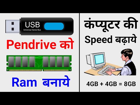 Pendrive को बनाये Ram | Computer की Speed बढ़ाये | Know Every Computer Users
