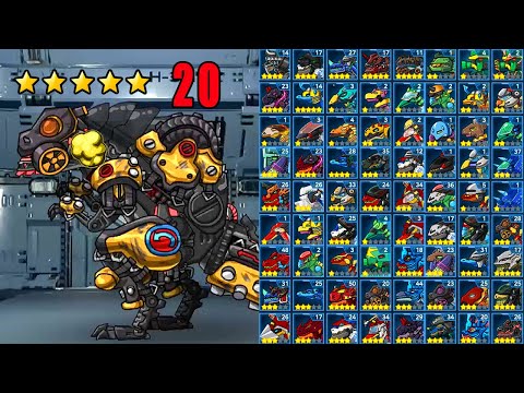 Terminator T-Rex " Race of The Street " 5 Stars - Lv 20 - Dino Robot Battlefield Armored Dinosaurs