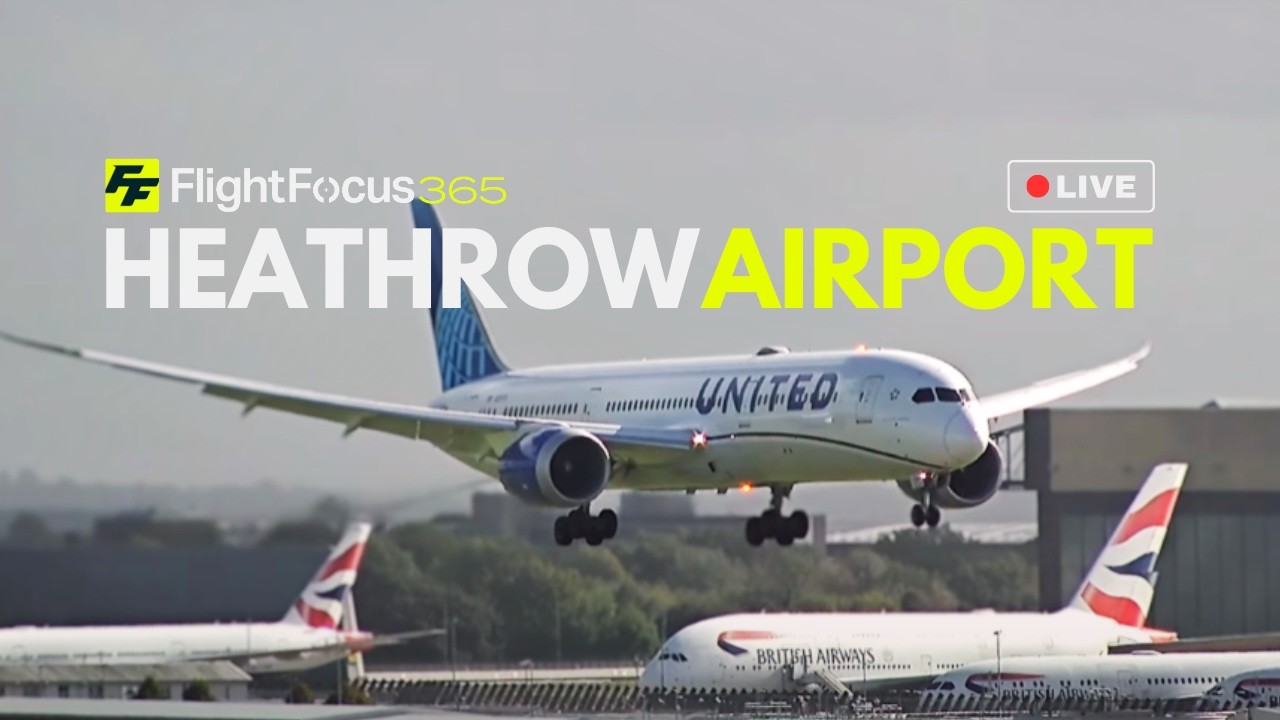 Live webcam view of Heathrow Airport Live Cam