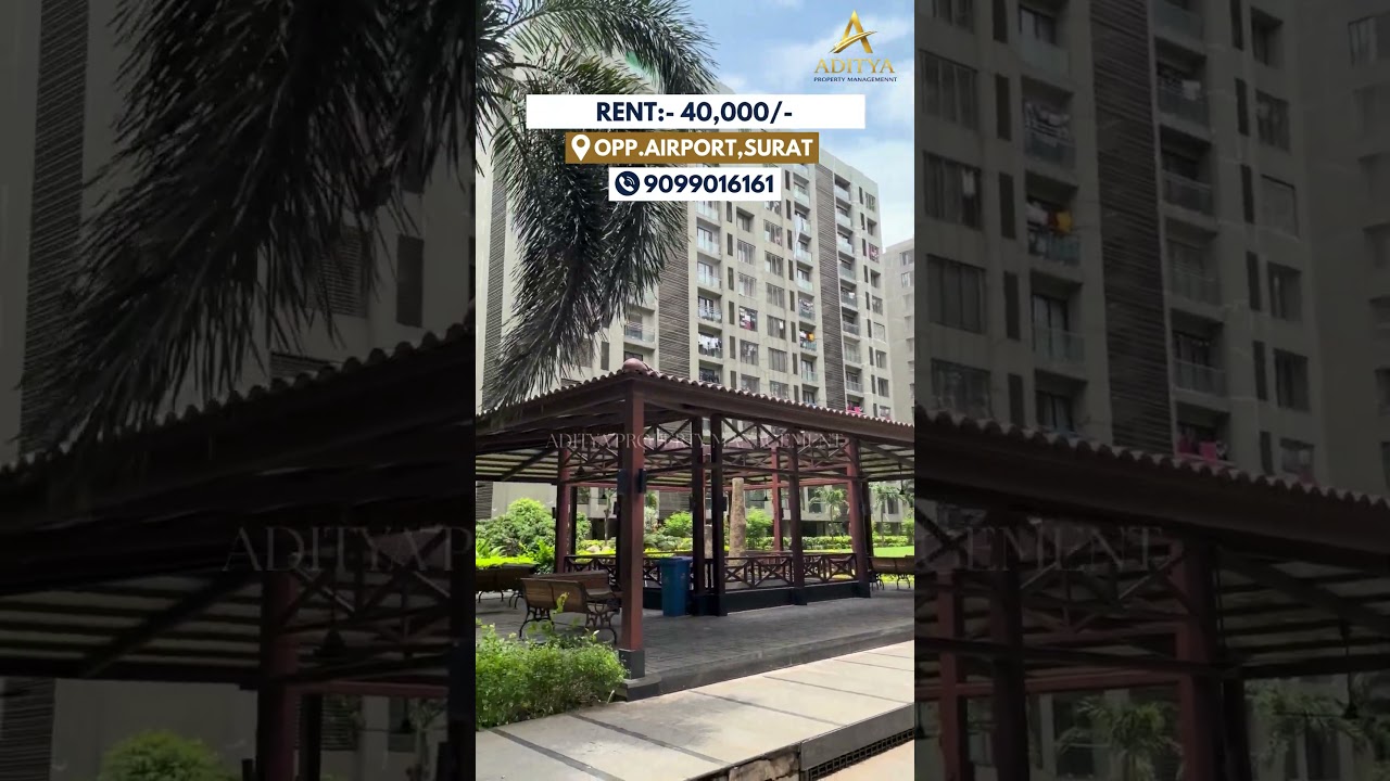 3 BHK Flat For Rent - Opp.Airport, Surat. in Dumas, Surat — photo 1 of 9