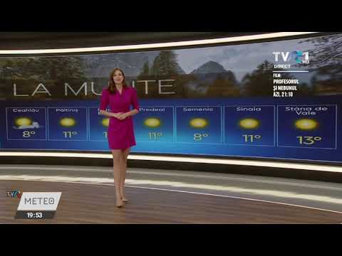 Rubrica Meteo TVR1 - 6 noiembrie, ora 20:00