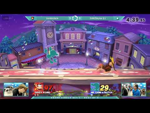 Sink or Swim 79 Grand Finals - JumboJack (Diddy Kong) vs SAK|Skylar (Game & Watch)