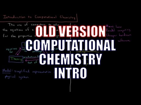 Computational Chemistry 0.1 - Introduction (Old Version)