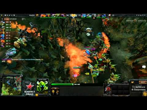 Virtus Pro vs Fnatic EU Game 2 Part 2 LB Final - StarLadder SV Finals - TobiWan