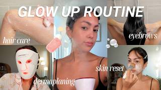 glow up routine vlog ♡ pre travel/vacation/photoshoot/event glow up routine!