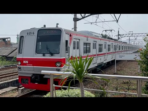 Nonton KRL Commuter Line dan KAJJ di Stasiun Kranji! JR 205 Series, TM 6000, KA Sembrani!