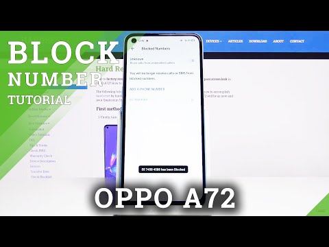 How to Block Number in OPPO A72 – Create BlackList