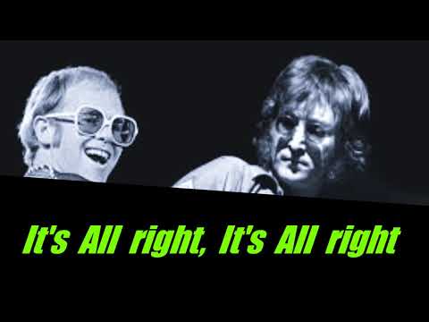 John Lennon - Whatever Gets You Through The Night (Lyrics)