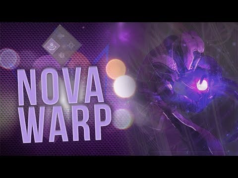 NOVA WARP - New Void Warlock Subclass Guide!  Destiny 2 Forsaken