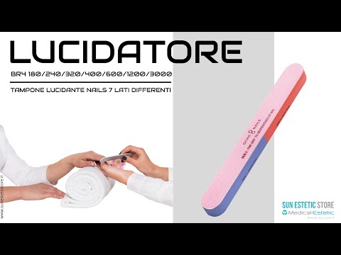 Lucidatore per Unghie Ocho nails a 7 lati BR4 180/240/320/400/600/1200/3000