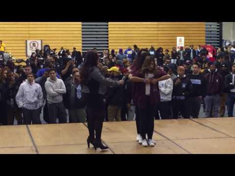 LTA ALPHA CHAPTER SALUTE @ MEET THE GREEKS SPRING 2016