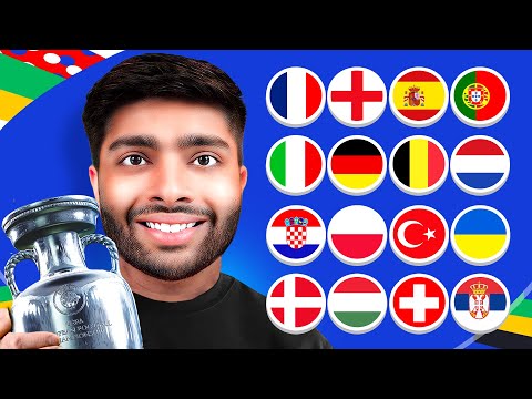 I Played the Euros 2024 With Every Nation...