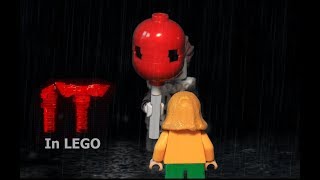 LEGO IT - Georgie meets Pennywise scene (horror brickfilm)
