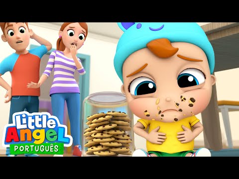 Muito Doce Dá Dor de Barriga, Joãozinho! 🍫 | 🍬 Canal do Joãozinho - Little Angel Português