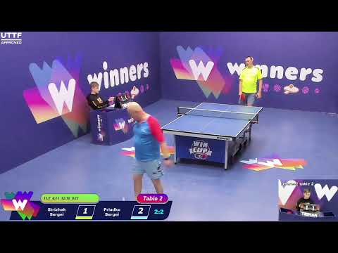 WINners CUP table 2  10.01  Strizhak Sergei - Priadko Sergei   17:00