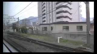 【芸備線】　キハ47からの車窓　広島駅～戸坂駅