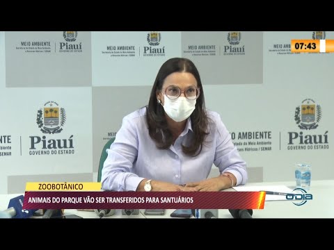 Animais do parque zoobotânico serão transferidos para paraísos ambientais 16 07 2021